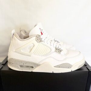 AUTHENTIC Jordan 4 Retro White Oreo size 8 CT8527-100 2021 PRE-OWNED